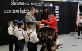 Pasowanie na ucznia w SP Chełmno001221