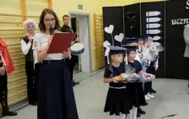 Pasowanie na ucznia w SP Chełmno001210