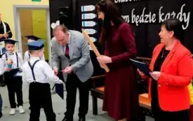 Pasowanie na ucznia w SP Chełmno001205