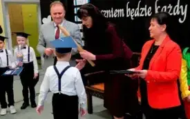 Pasowanie na ucznia w SP Chełmno001202
