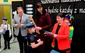 Pasowanie na ucznia w SP Chełmno001201