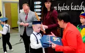 Pasowanie na ucznia w SP Chełmno001195
