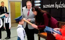 Pasowanie na ucznia w SP Chełmno001186