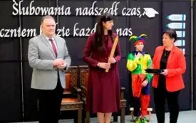 Pasowanie na ucznia w SP Chełmno001175