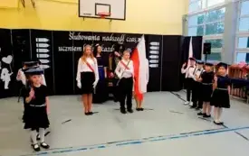 Pasowanie na ucznia w SP Chełmno001169