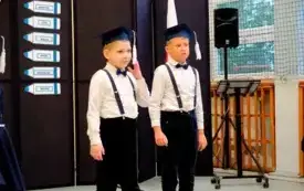 Pasowanie na ucznia w SP Chełmno001156