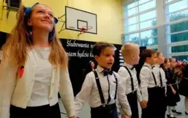 Pasowanie na ucznia w SP Chełmno001142