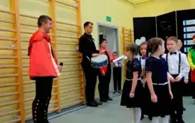 Pasowanie na ucznia w SP Chełmno001087