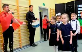 Pasowanie na ucznia w SP Chełmno001084