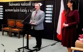 Pasowanie na ucznia w SP Chełmno001045