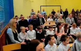 Pasowanie na ucznia w SP Chełmno001037