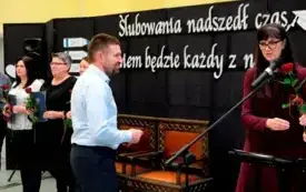 Pasowanie na ucznia w SP Chełmno001034