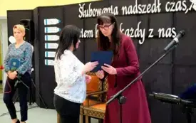 Pasowanie na ucznia w SP Chełmno001029