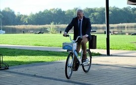 Konferencja prasowa dotycząca Pniewskiego Roweru Gminnego 3