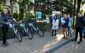Konferencja prasowa dotycząca Pniewskiego Roweru Gminnego 5
