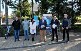 Konferencja prasowa dotycząca Pniewskiego Roweru Gminnego 10