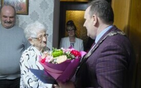 Pani Irena Nowak 95. urodziny1