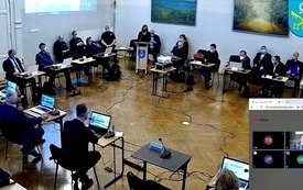 Sesja Rady Miejskiej Pniewy-marzec 2021 (13)