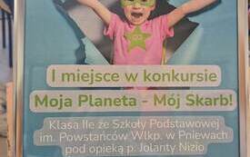 I miejsce w konkursie plastycznym &bdquo;Moja planeta, m&oacute;j skarb (2).jpeg