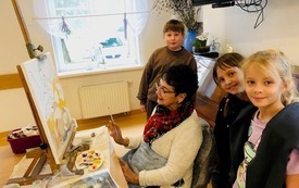 Międzypokoleniowe Warsztaty Malarskie (20)