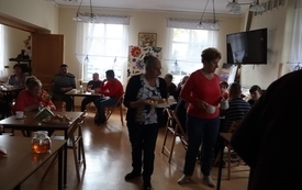 Uczestnicy ŚDS &bdquo;Jawor&rdquo; u Senior&oacute;w DDS 3