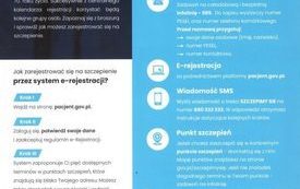 OSP dostarcza ulotki na temat szczepień w Gminie Pniewy (1)
