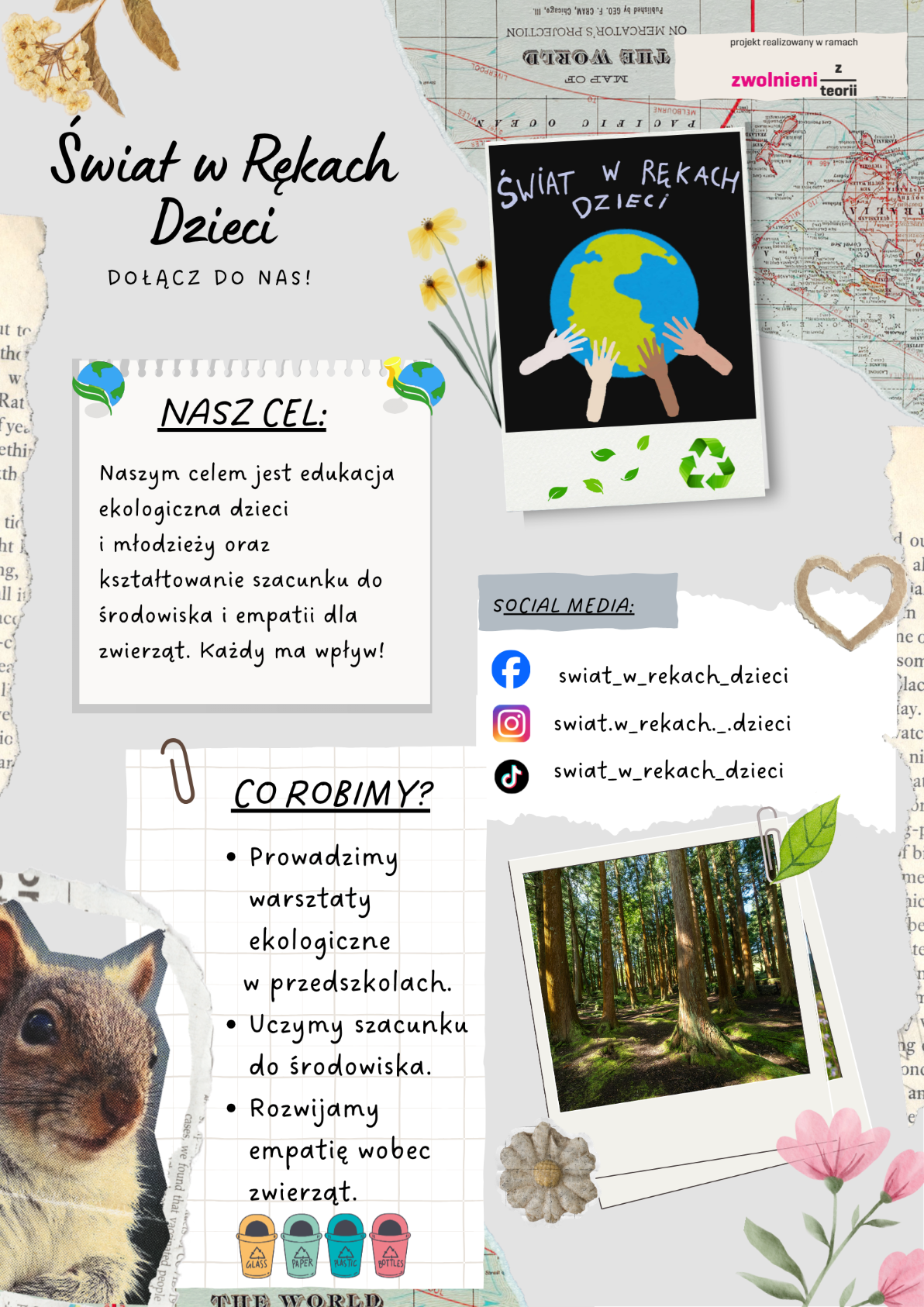 Projekt &bdquo;Świat w&nbsp;rękach dzieci&rdquo;
