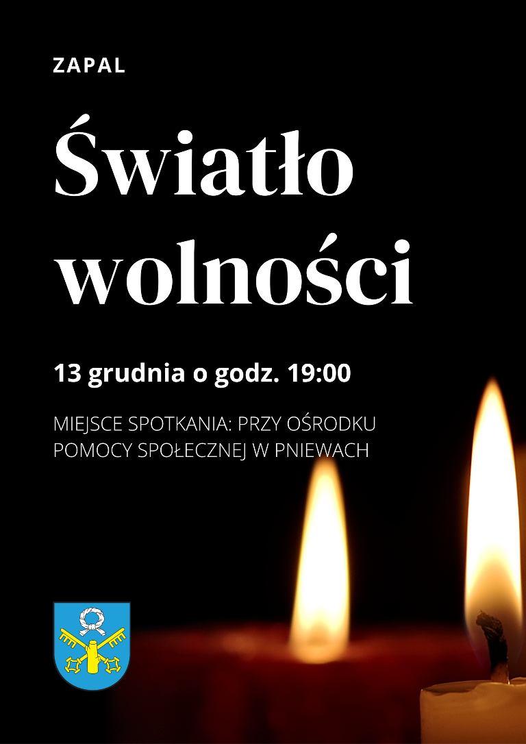 Światło wolności plakat