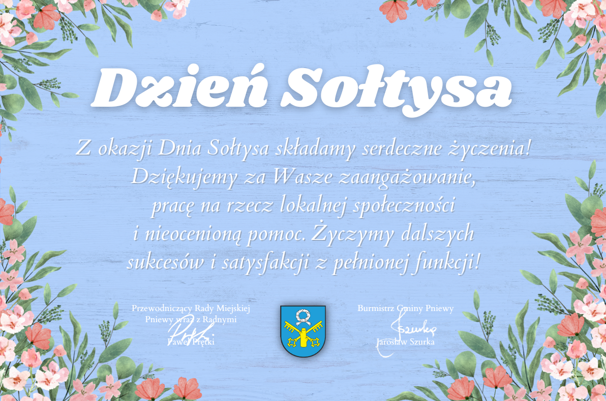 Wszystkiego najlepszego na Dzień Sołtysa!