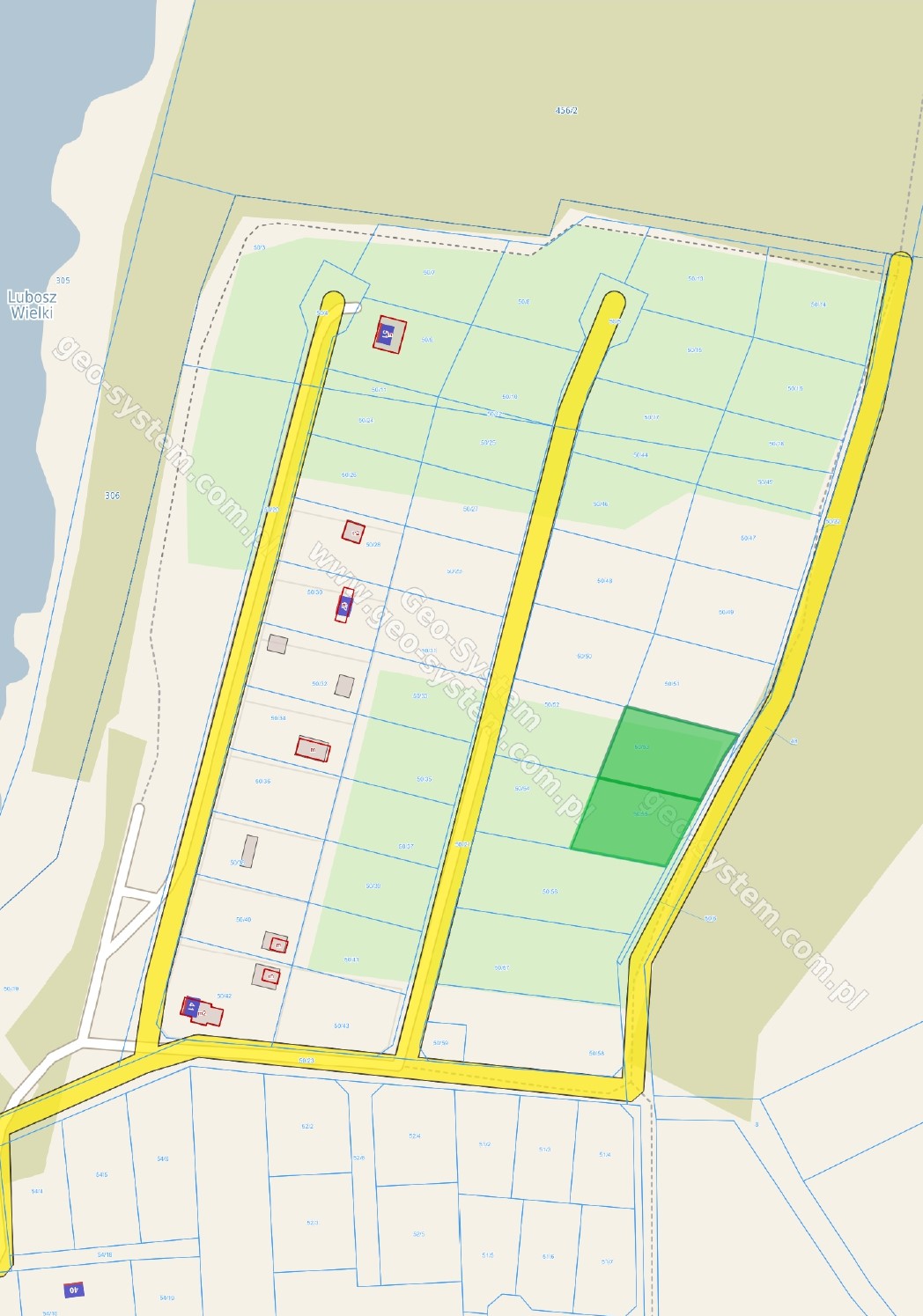 Mapa Zamorze przetarg
