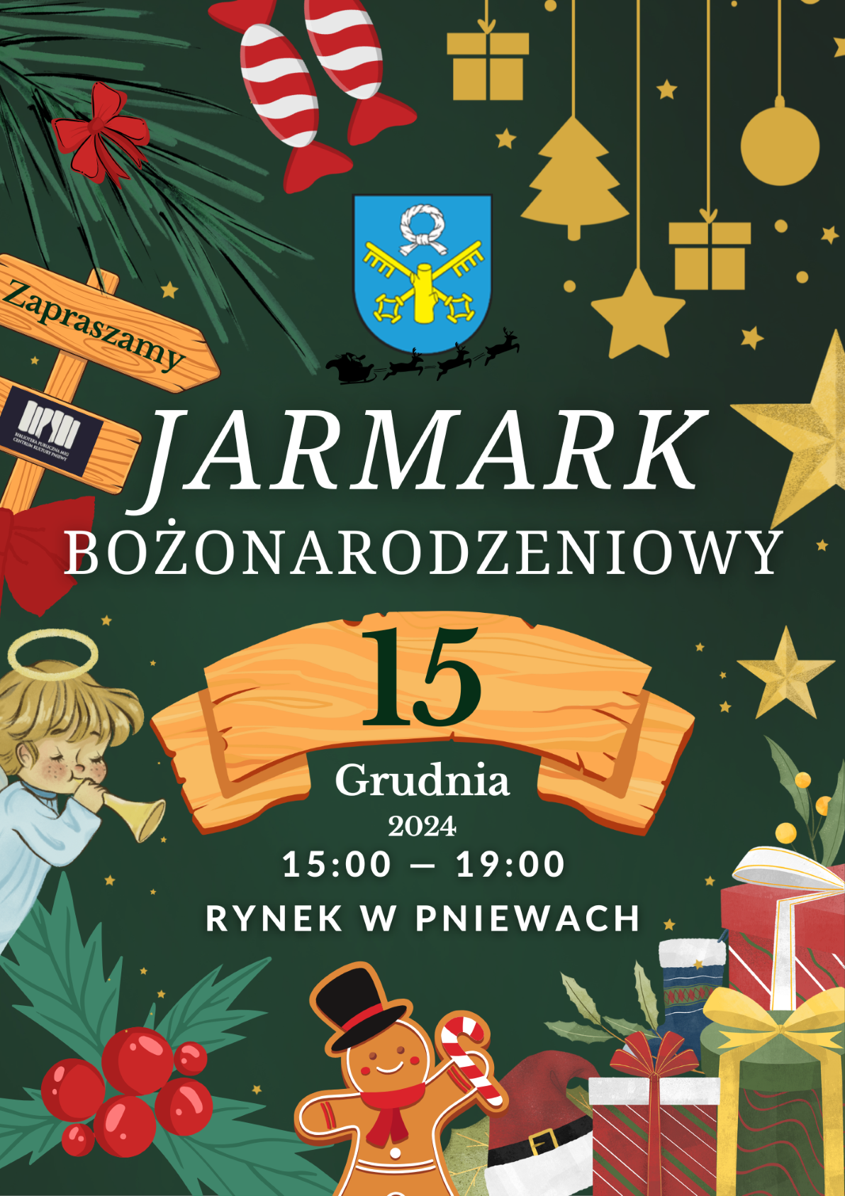 Jarmark Bożonarodzeniowy w&nbsp;Pniewach