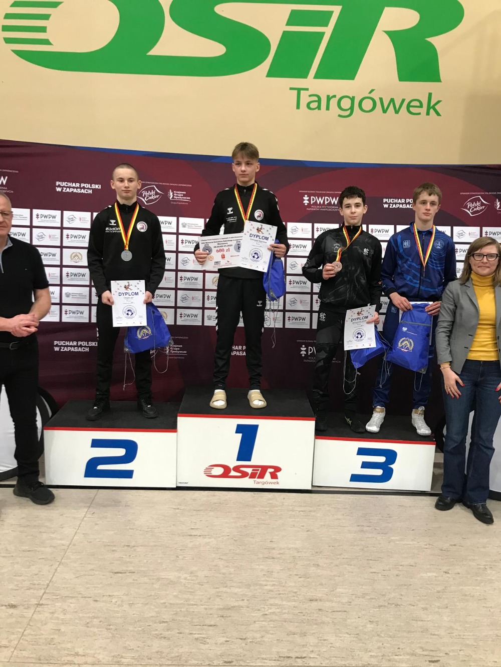 Jakub Skrzypczak na&nbsp;podium
