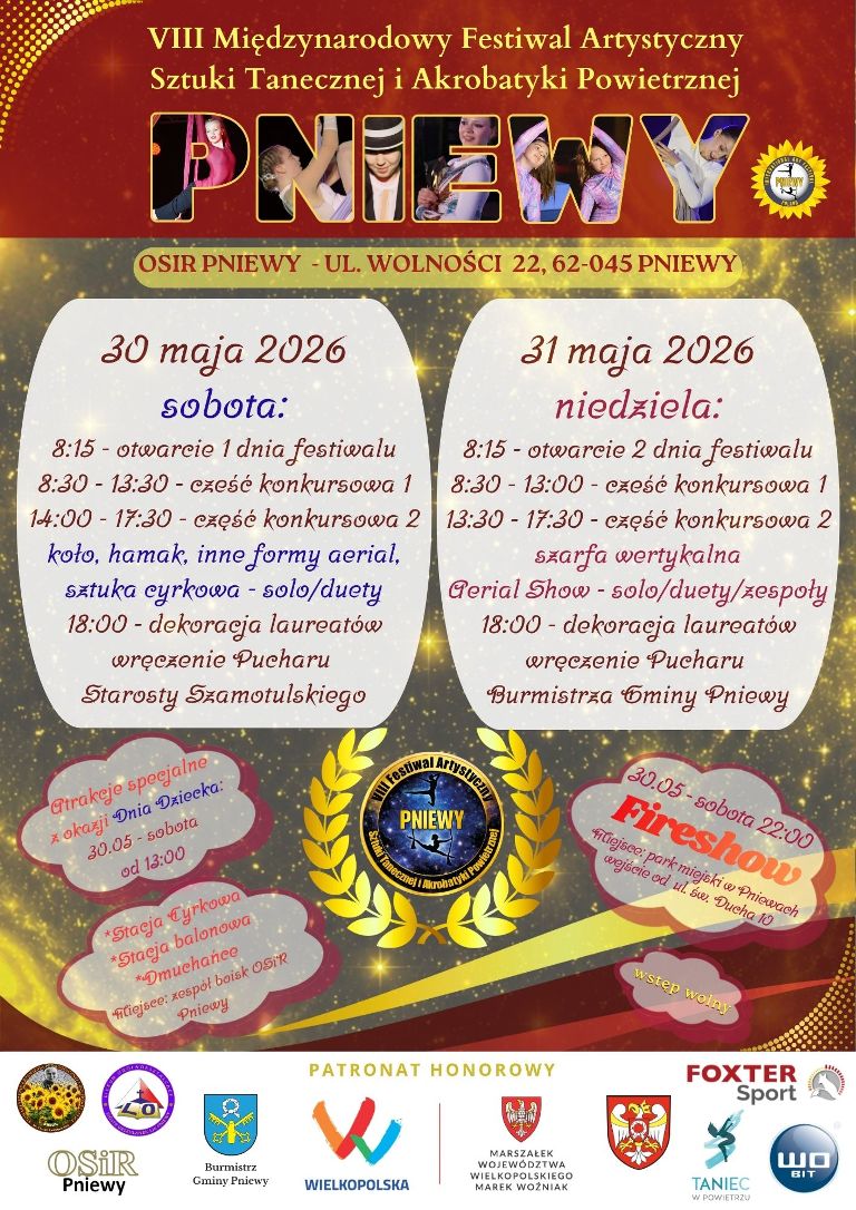 Festiwal artystyczny-plakat