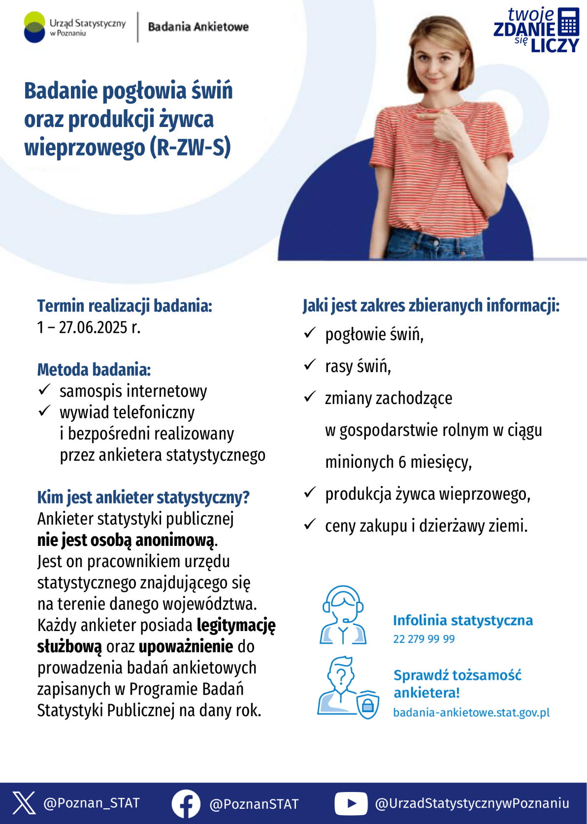 Badanie pogłowia świń oraz&nbsp;produkcji żywca wieprzowego (R-ZW-S)