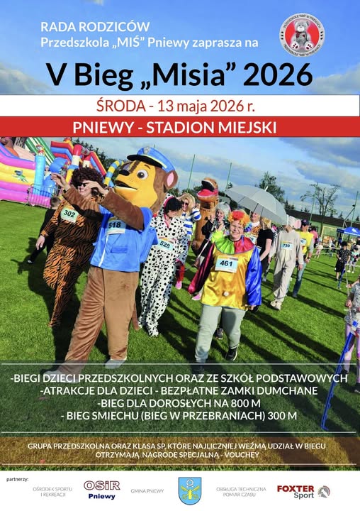 plakat-Bieg Misia