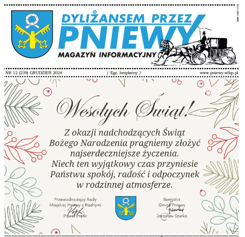 Dyliżansem przez Pniewy-grudzień 2024