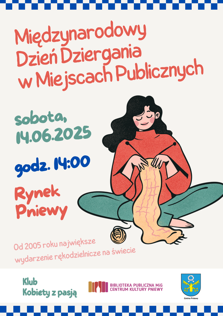 Plakat-Międzynarodowy Dzień Dziergania