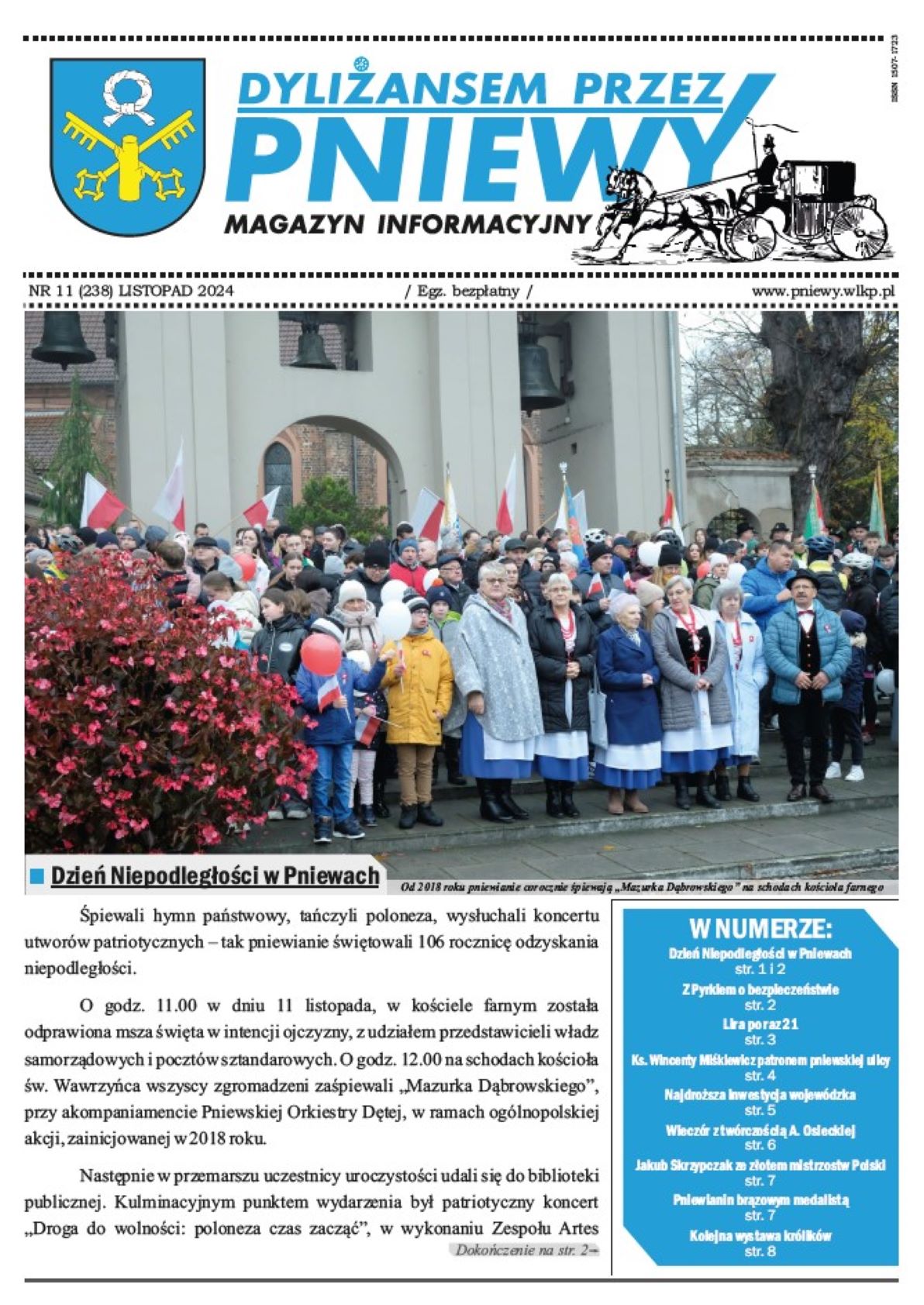 Dyliżansem przez Pniewy &mdash; listopad 2024