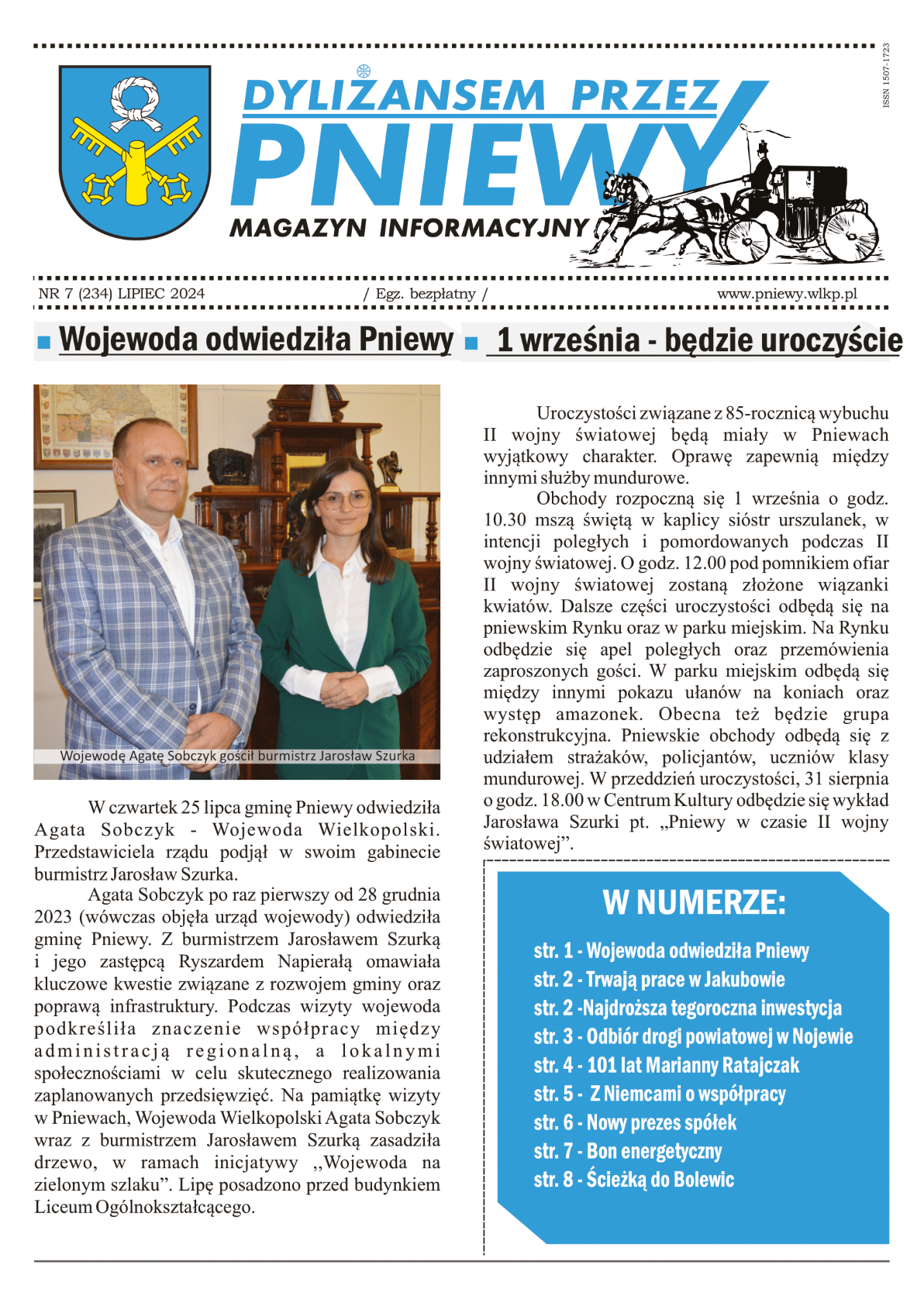 Dyliżansem przez Pniewy - lipiec 2024