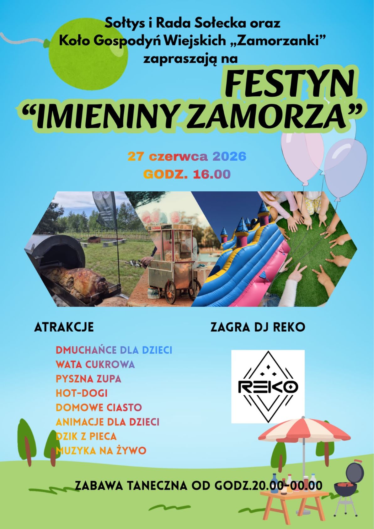 Festyn rodzinny &bdquo;Imieniny Zamorza"
