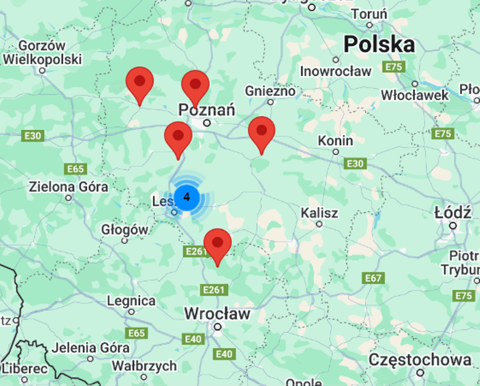 zdjęcie mapy
