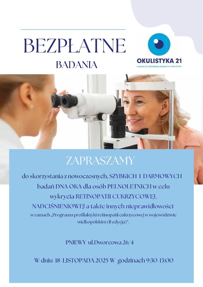 Plakat-bezpłatne badania