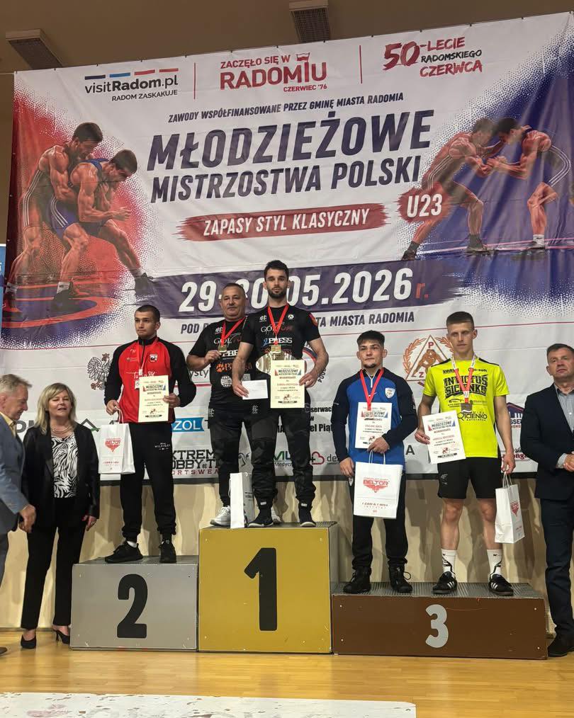 Olivier na&nbsp;podium