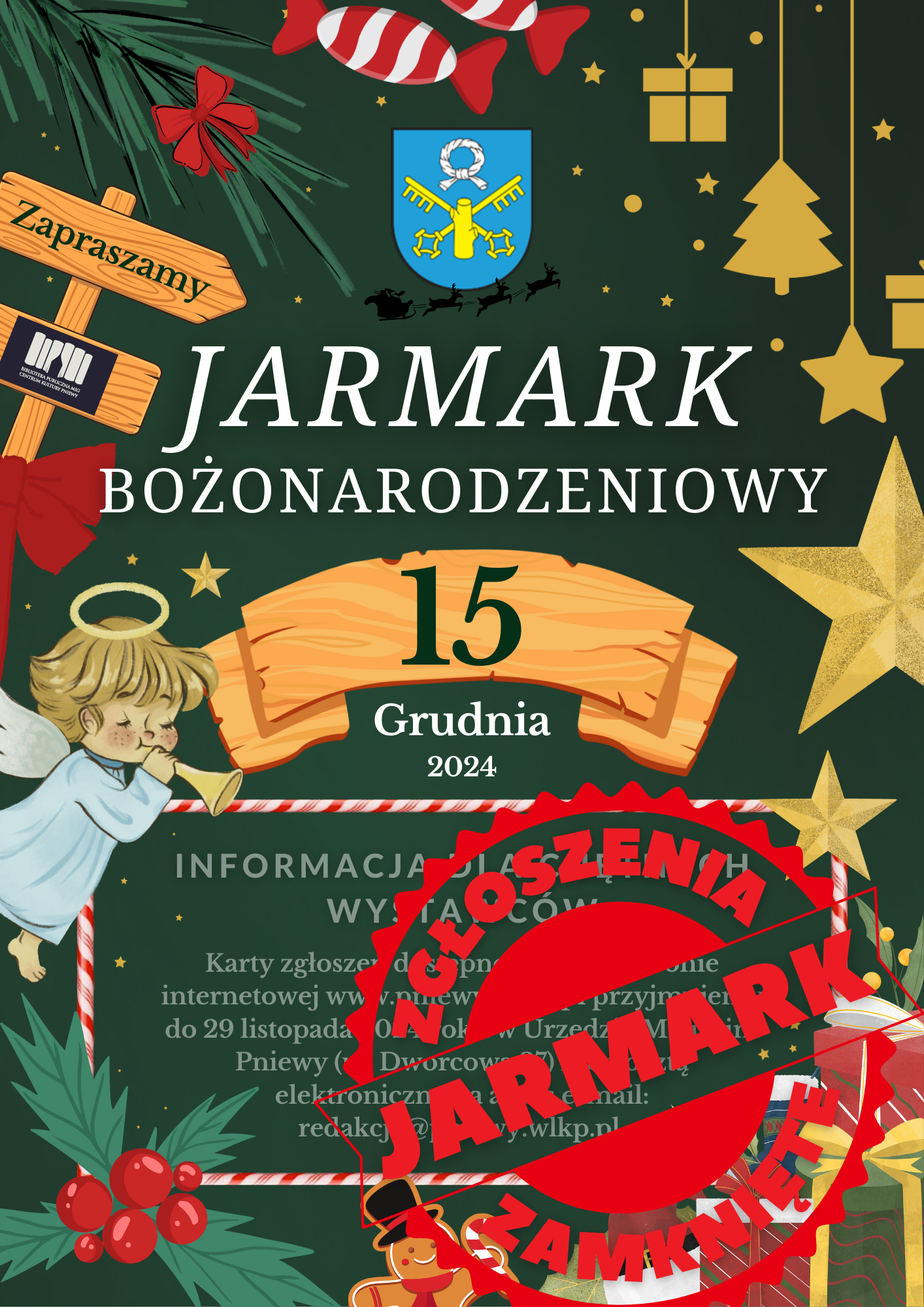 Jarmark Bożonarodzeniowy — zamykamy zgłoszenia