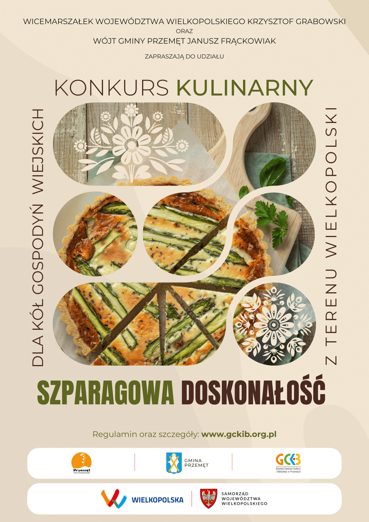 Konkurs kulinarny dla kół gospodyń wiejskich z Wielkopolski pt.,,Szparagowa Doskonałość"