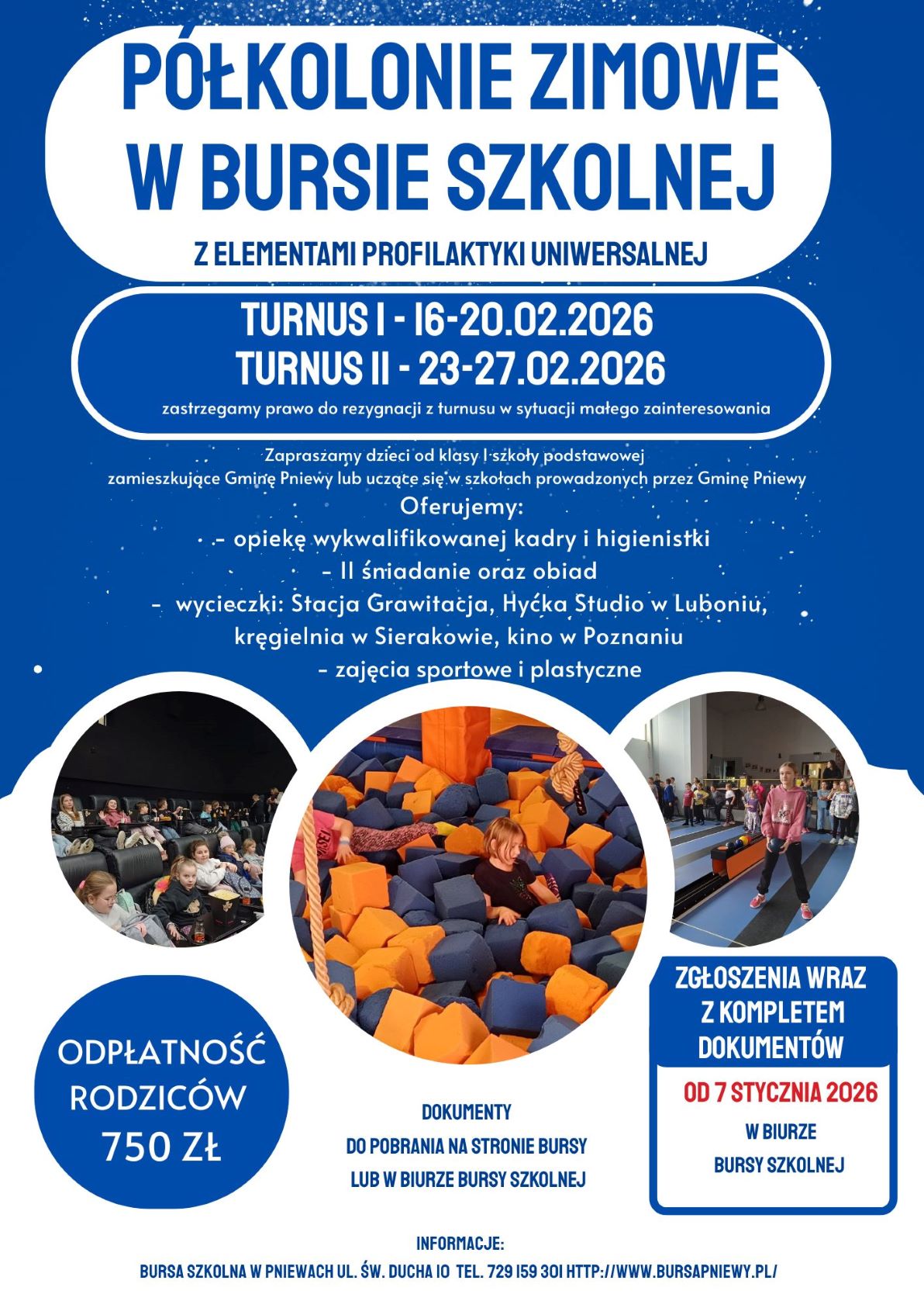 P&oacute;łkolonie w&nbsp;Bursie Szkolnej