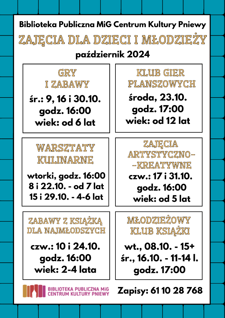 Zajęcia w&nbsp;październiku