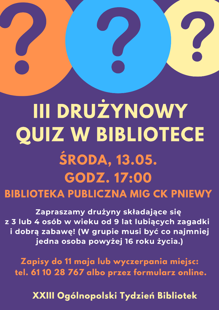 Drużynowy quiz