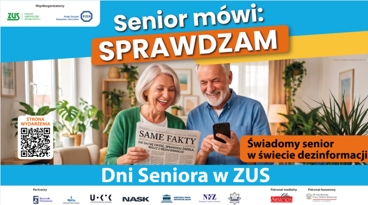 Dni Seniora 2026 - Świadomy senior w&nbsp;świecie dezinformacji