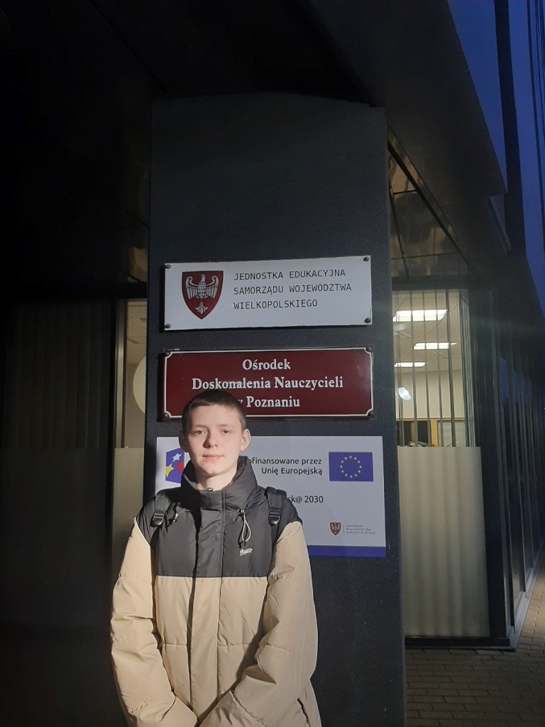 Laureat w Wojewódzkim Konkursie z języka niemieckiego!